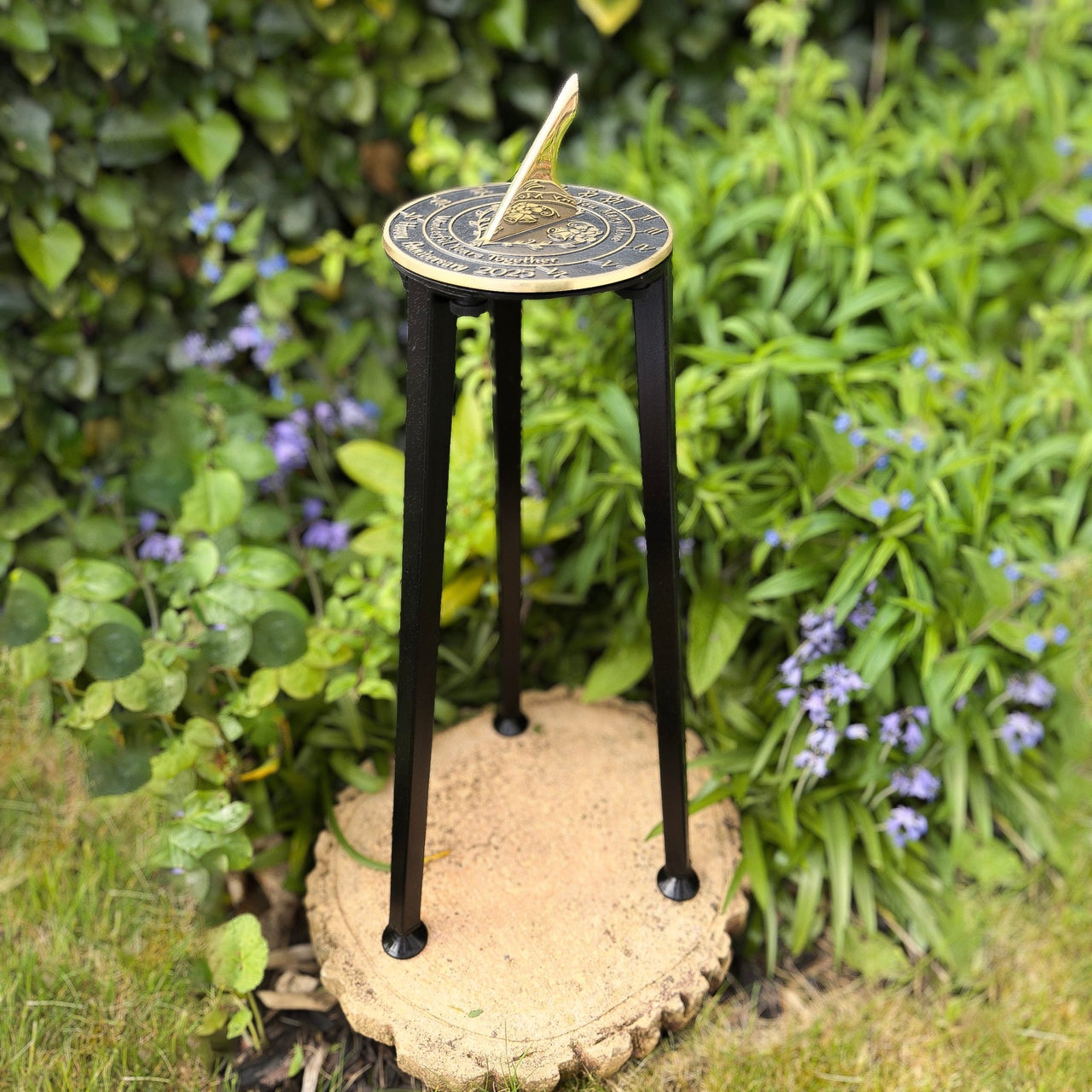 Anniversary Sundial Gift ‘Wonderful Years Together’ - The Metal Foundry