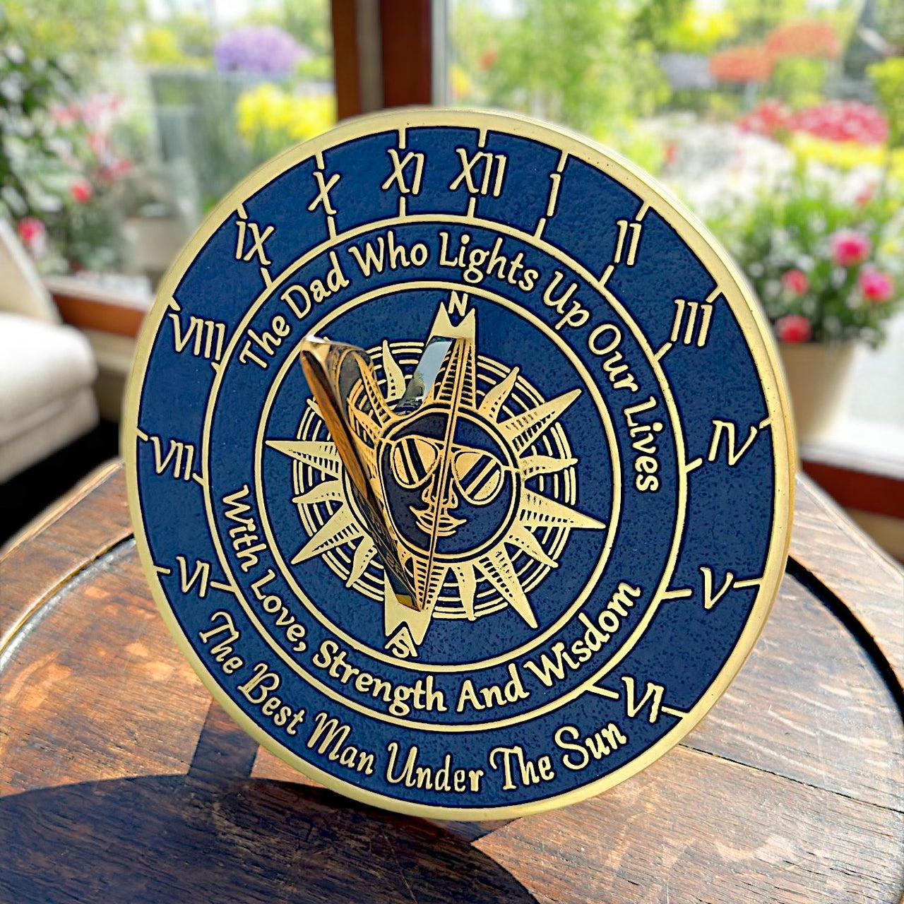 Father’s Day Sundial Gift - The Metal Foundry