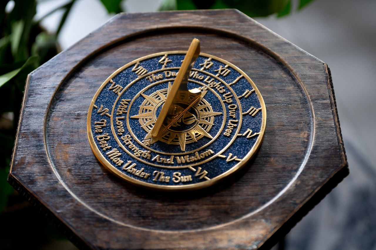 Father’s Day Sundial Gift - The Metal Foundry