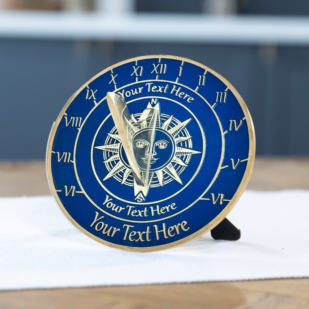 Personalised Retirement Gift Sundial - The Metal Foundry