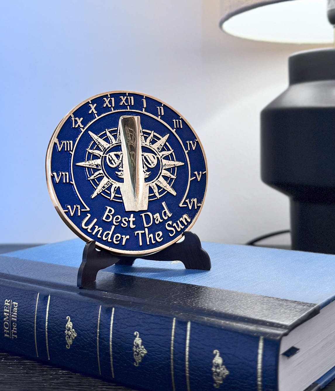 Small Ornamental Sundial Gift For Dad - The Metal Foundry