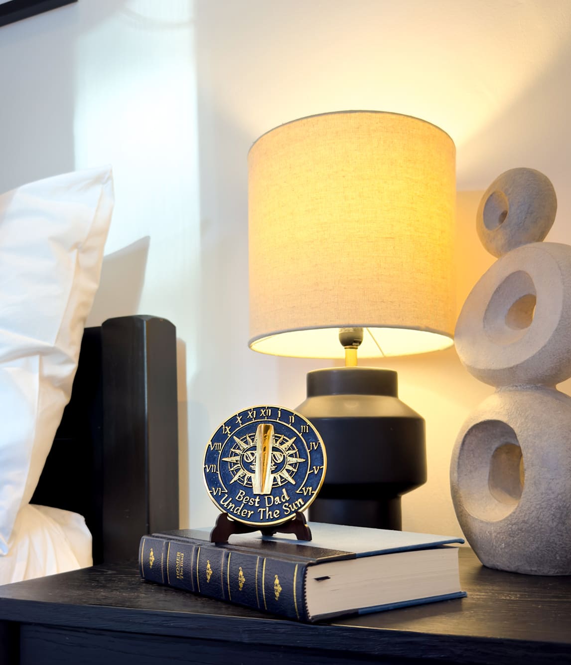 Small Ornamental Sundial Gift For Dad - The Metal Foundry