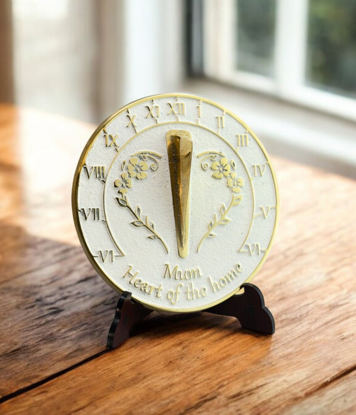 Small Ornamental Sundial Gift For Mum - The Metal Foundry