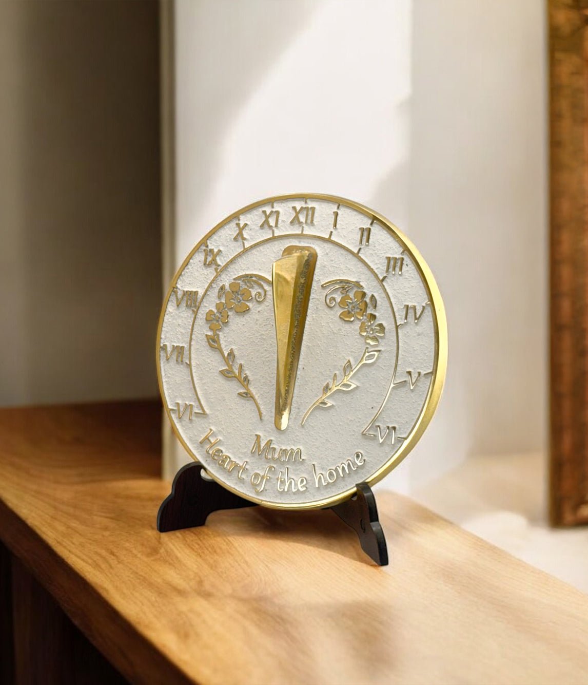 Small Ornamental Sundial Gift For Mum - The Metal Foundry