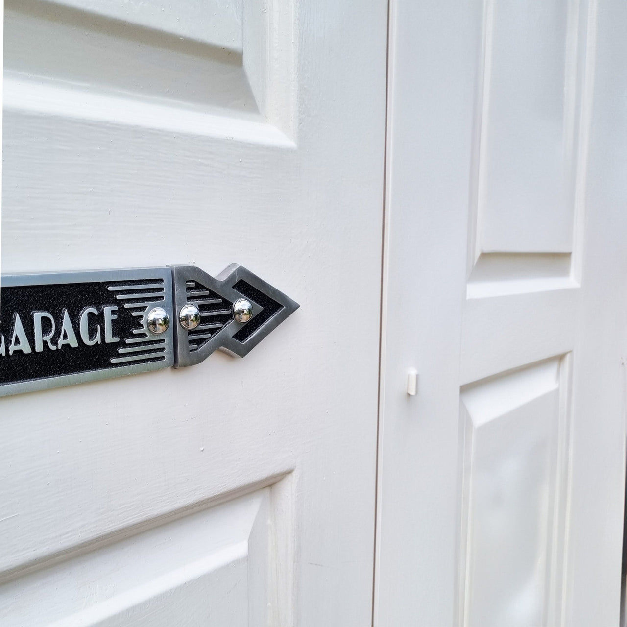 Art Deco Custom Door Sign - The Metal Foundry