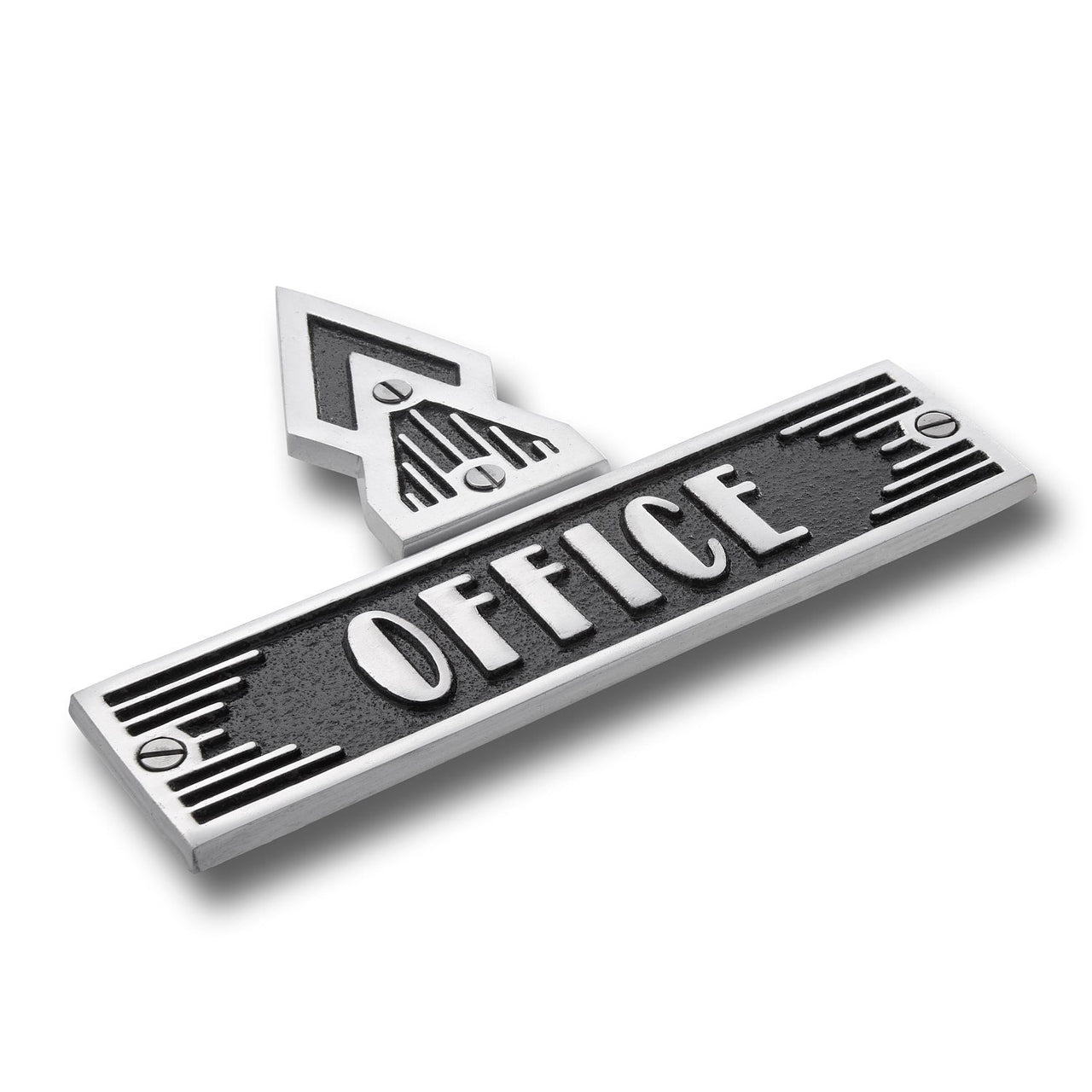 Art Deco Custom Door Sign - The Metal Foundry