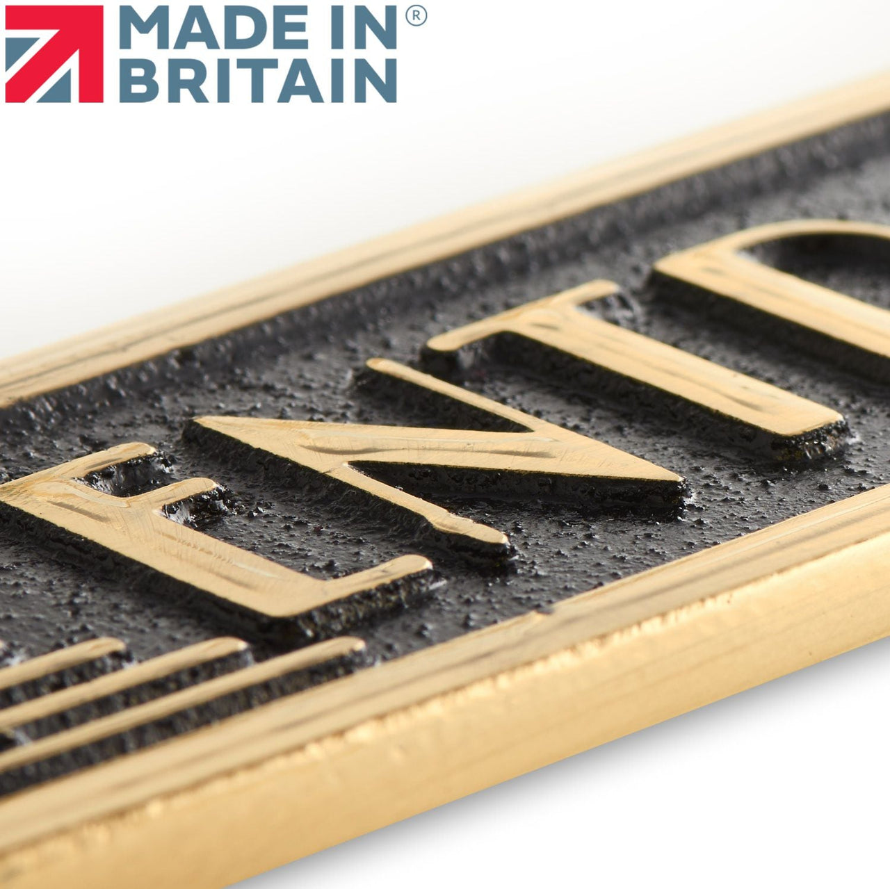 Art Deco 'Entrance' Door Sign - The Metal Foundry