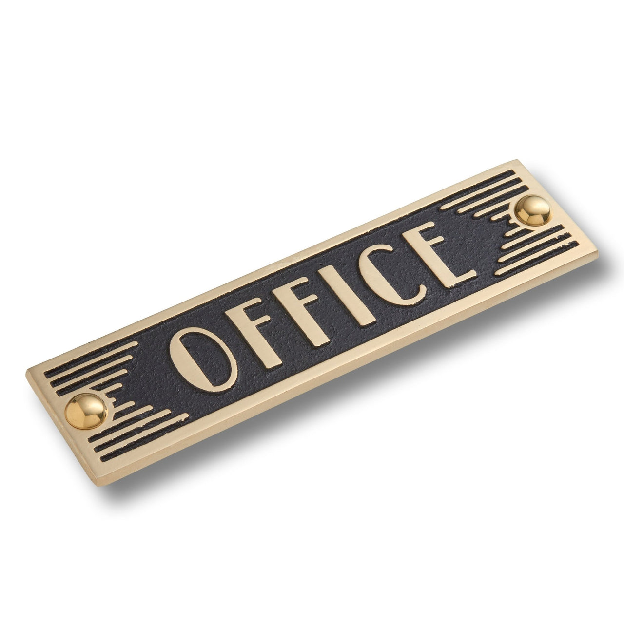 Art Deco 'Office' Sign - The Metal Foundry