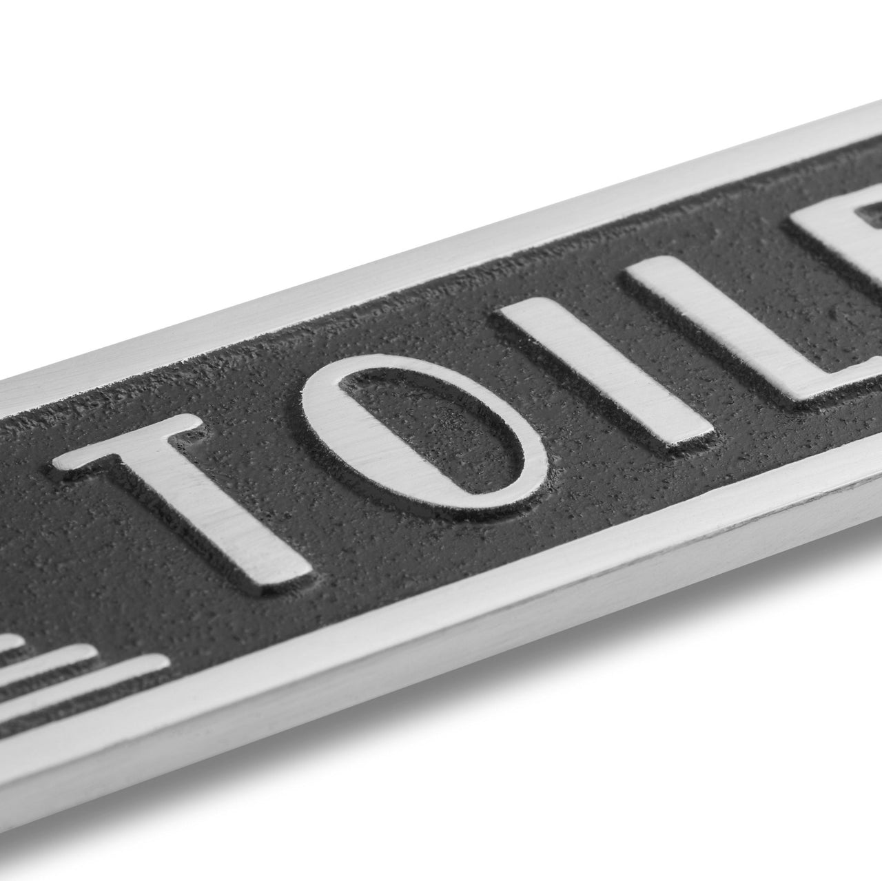 Art Deco 'Toilet' Sign - The Metal Foundry