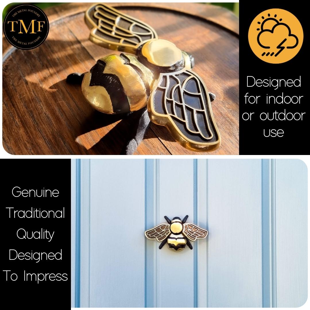 Bumble Bee Door Knocker - The Metal Foundry