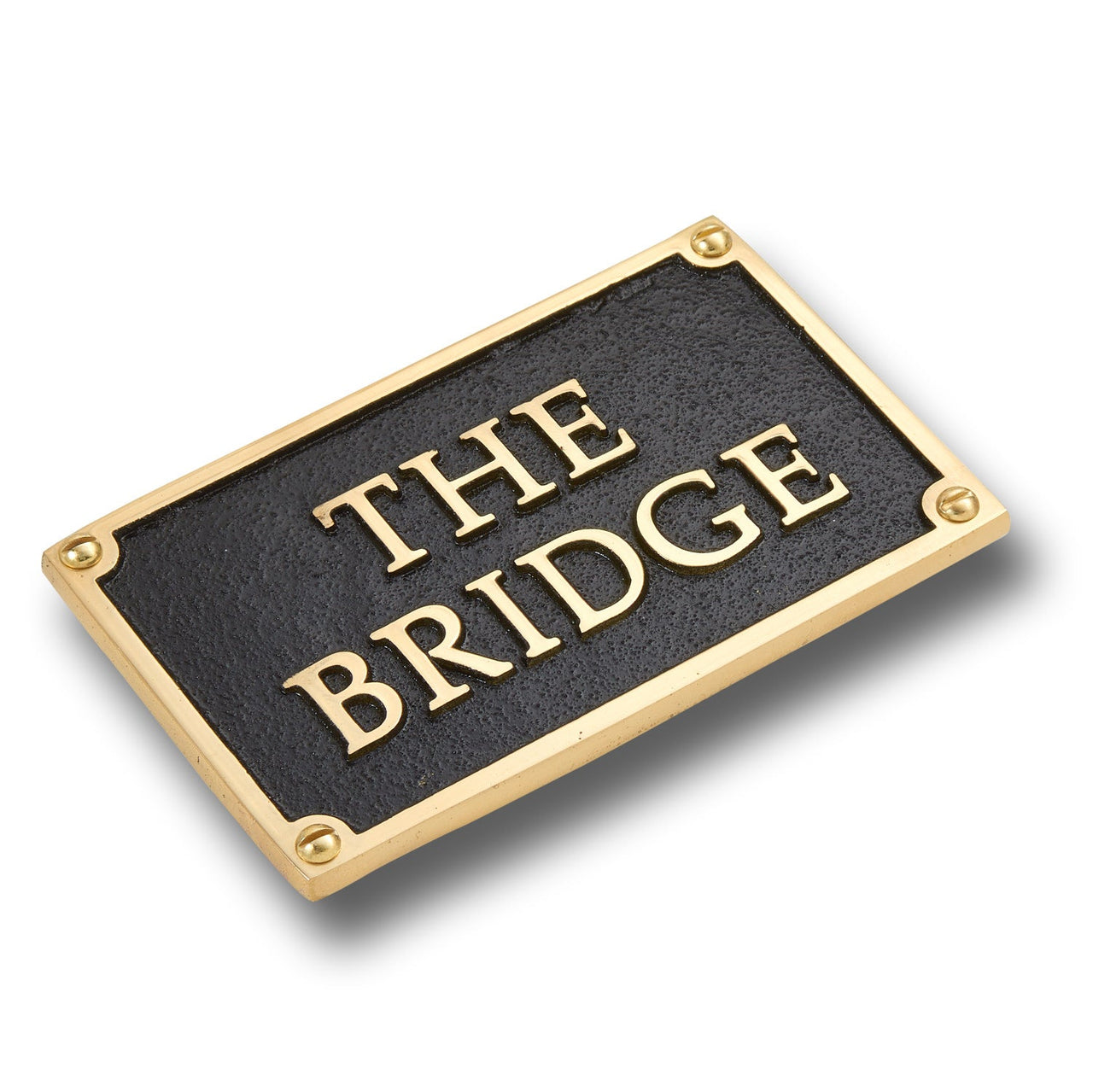 Custom Brass Plaque Sign 5