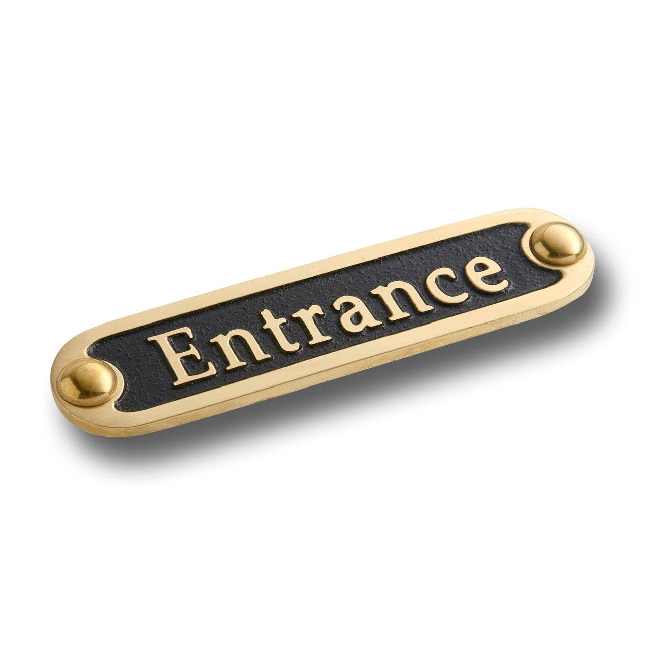 'Entrance' Door Sign - The Metal Foundry