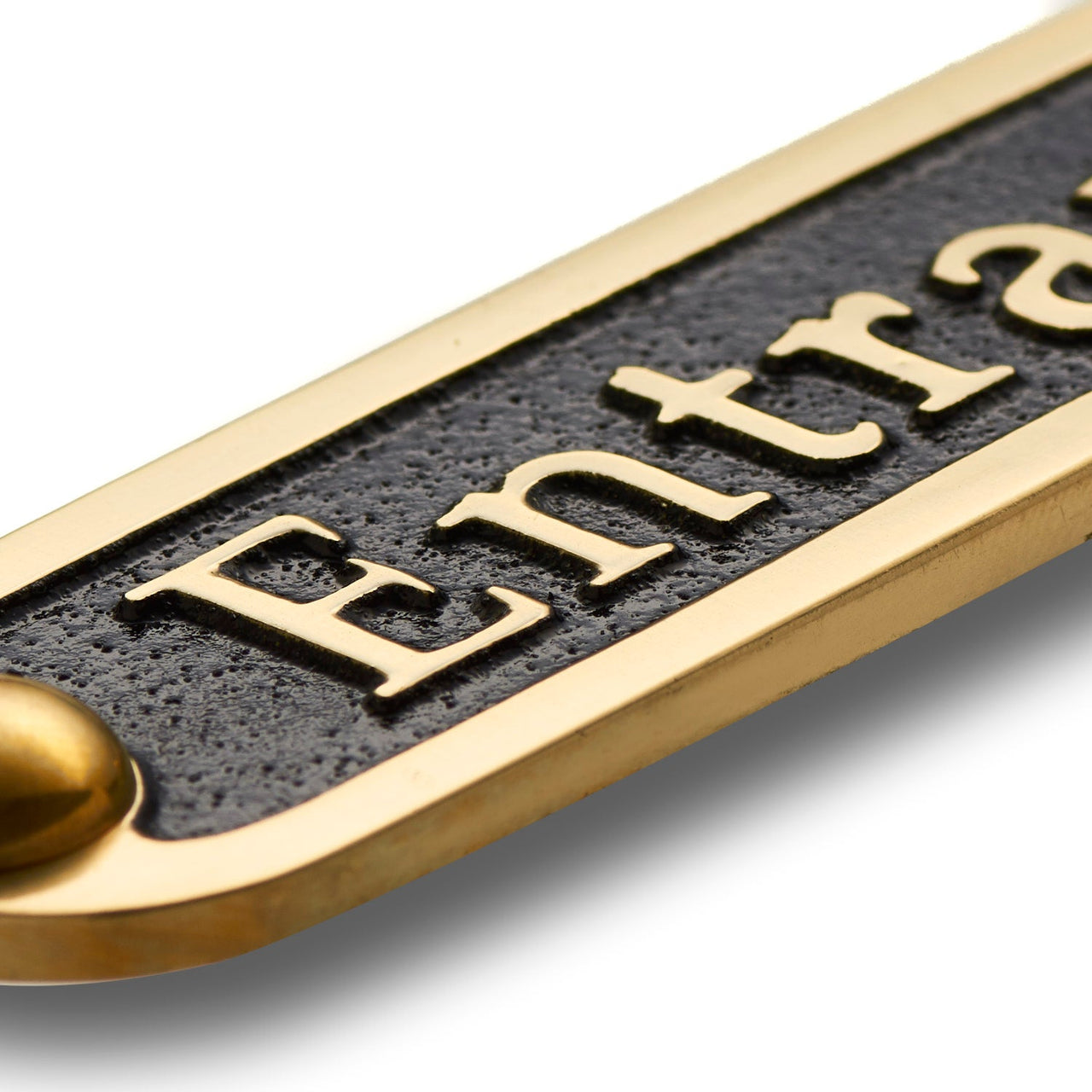 'Entrance' Door Sign - The Metal Foundry