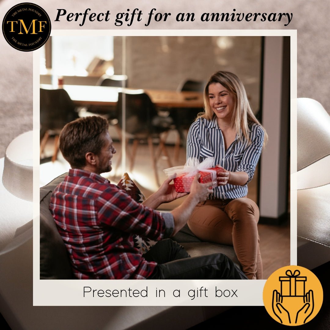 Large Custom Wedding Sundial - The Metal Foundry