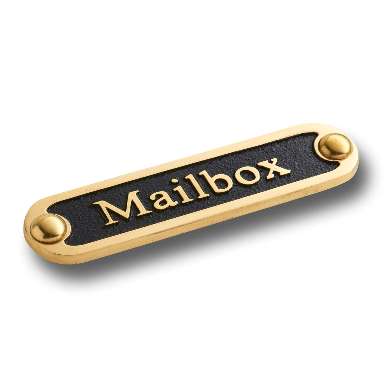 'Mailbox' Door Sign - The Metal Foundry