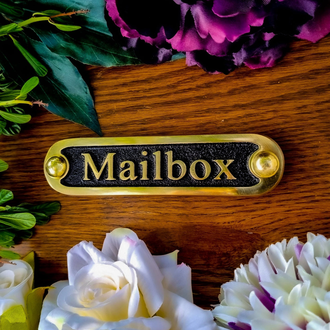 'Mailbox' Door Sign - The Metal Foundry
