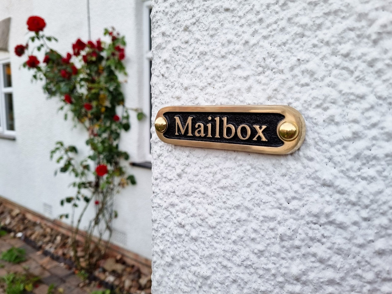 'Mailbox' Door Sign - The Metal Foundry