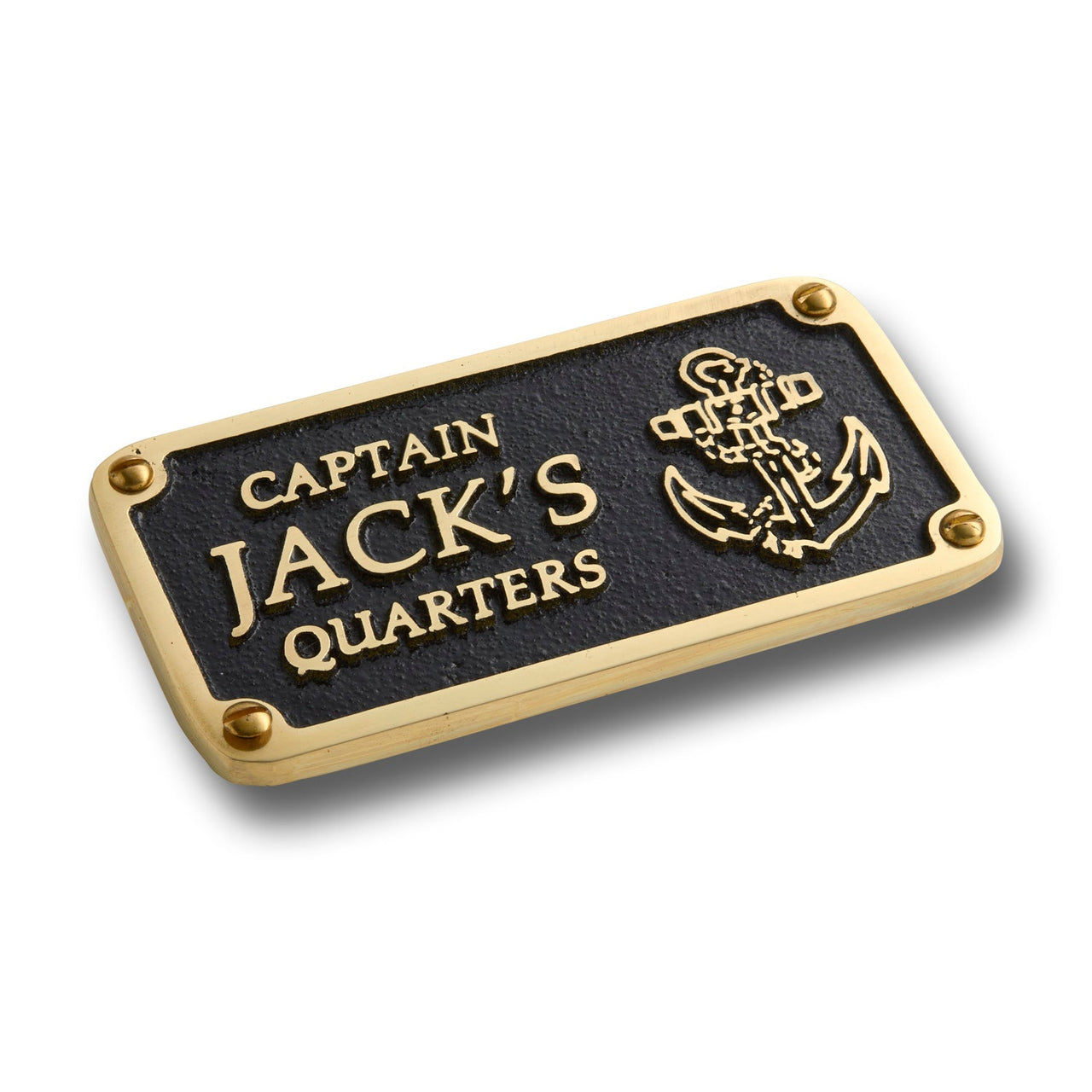 Nautical Personalised Boat Plaque - The Metal Foundry