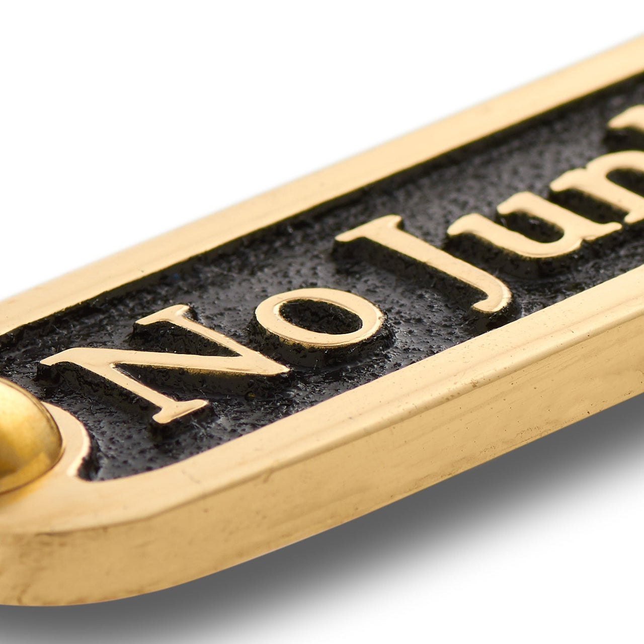 'No Junk Mail' Door Sign - The Metal Foundry