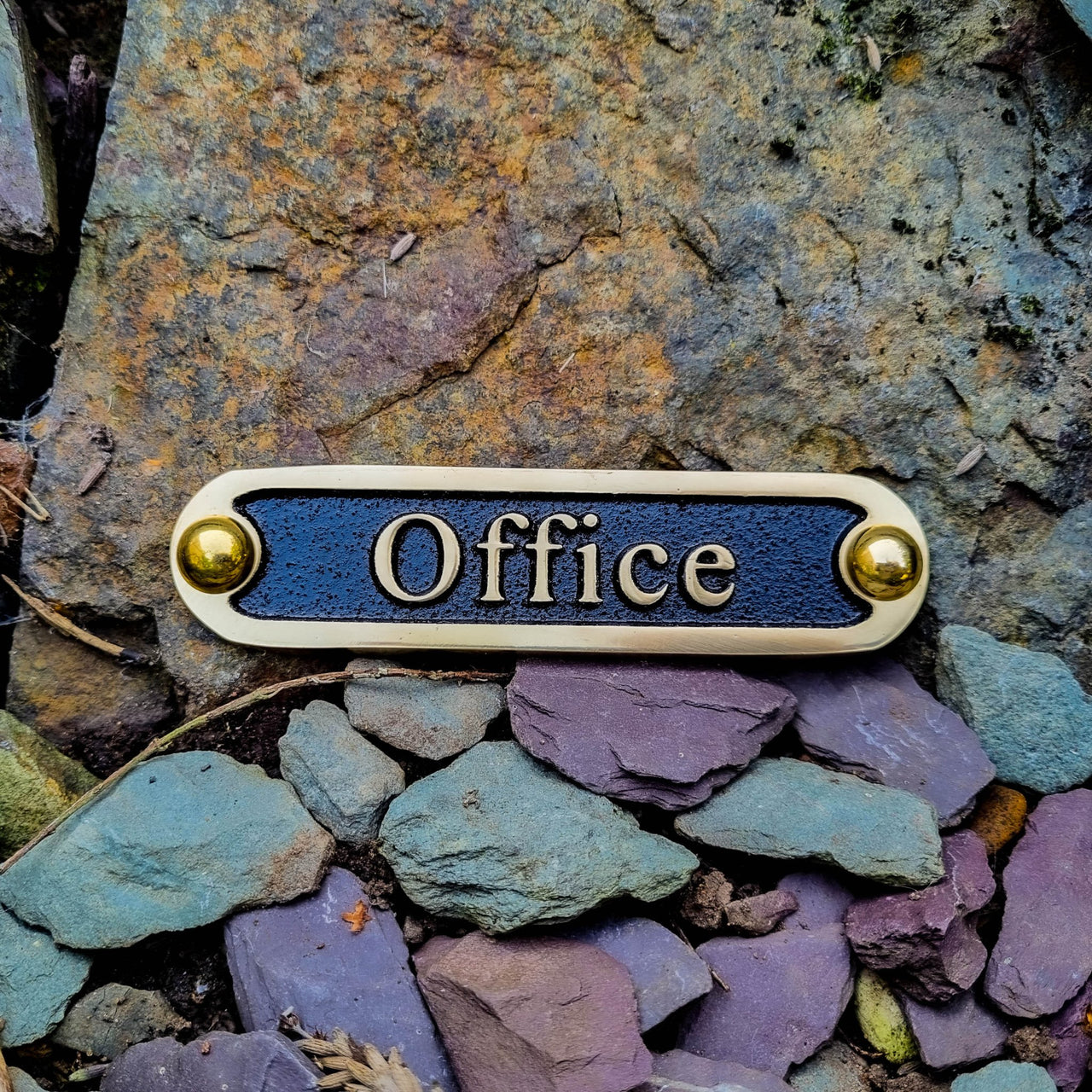 'Office' Door Sign - The Metal Foundry