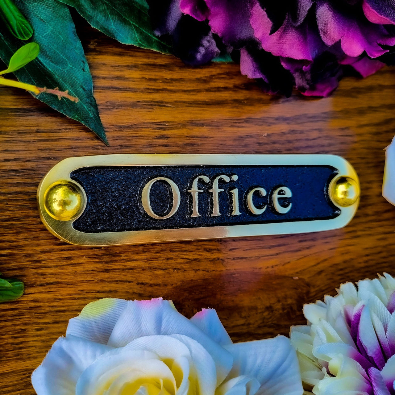 'Office' Door Sign - The Metal Foundry