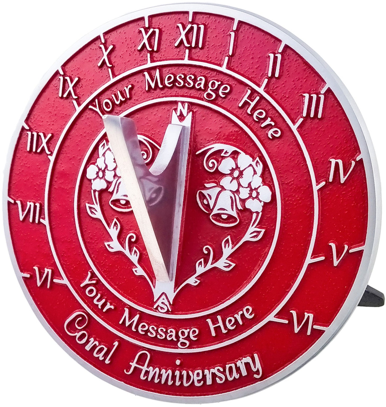 Personalised Anniversary Sundial Gift - The Metal Foundry