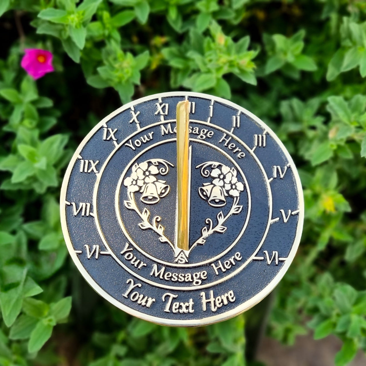 Personalised Anniversary Sundial Gift - The Metal Foundry