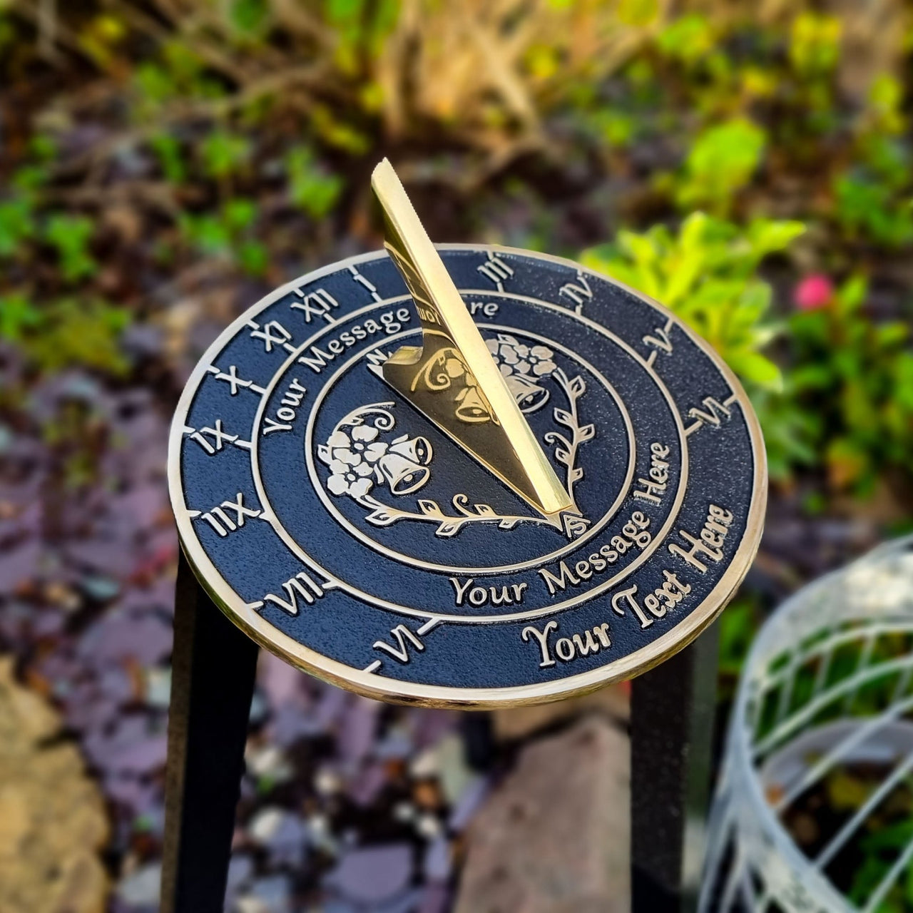 Personalised Anniversary Sundial Gift - The Metal Foundry
