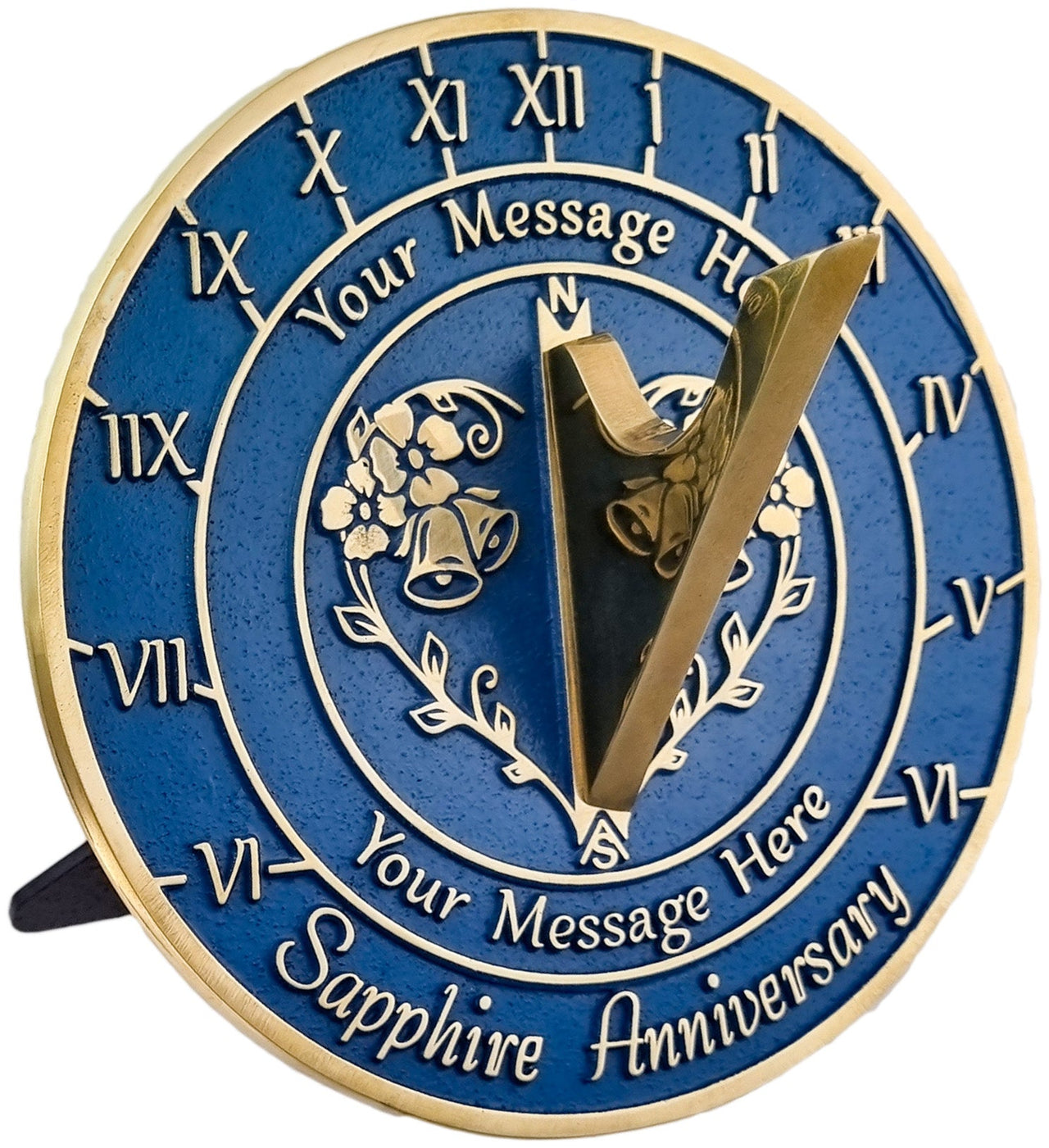 Personalised Anniversary Sundial Gift - The Metal Foundry