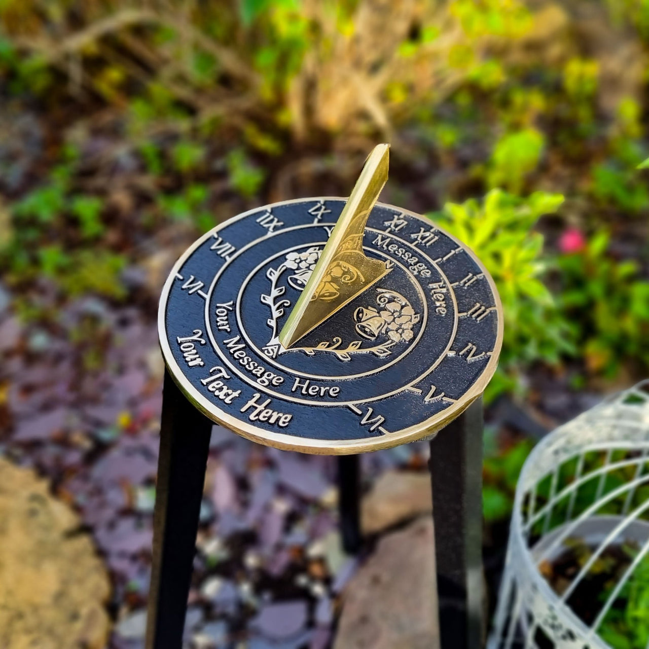 Personalised Anniversary Sundial Gift - The Metal Foundry