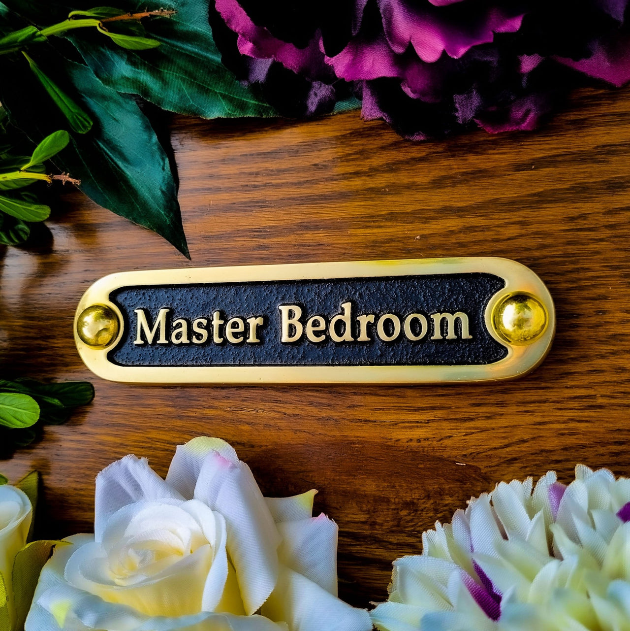 Personalised Traditional Door Sign - The Metal Foundry