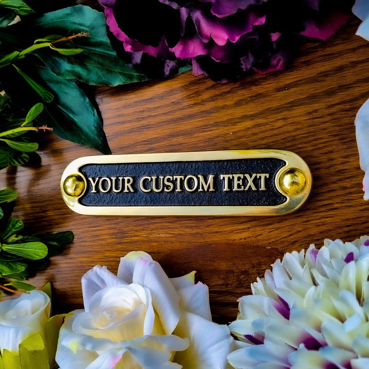 Personalised Traditional Door Sign - The Metal Foundry