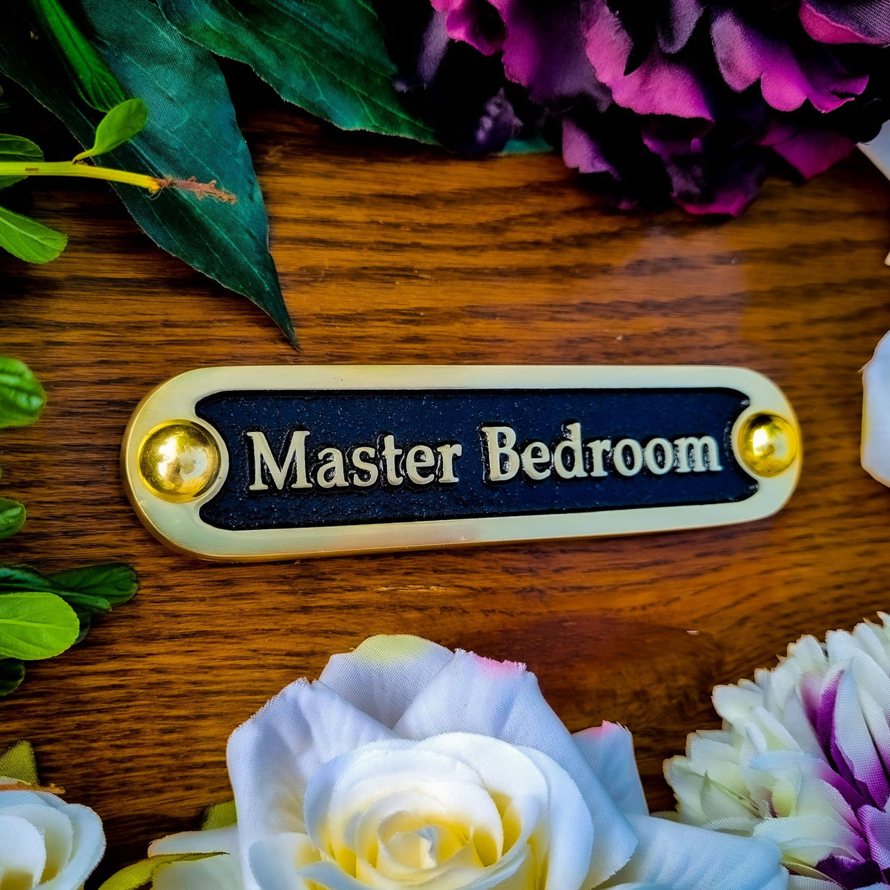 Personalised Traditional Door Sign - The Metal Foundry