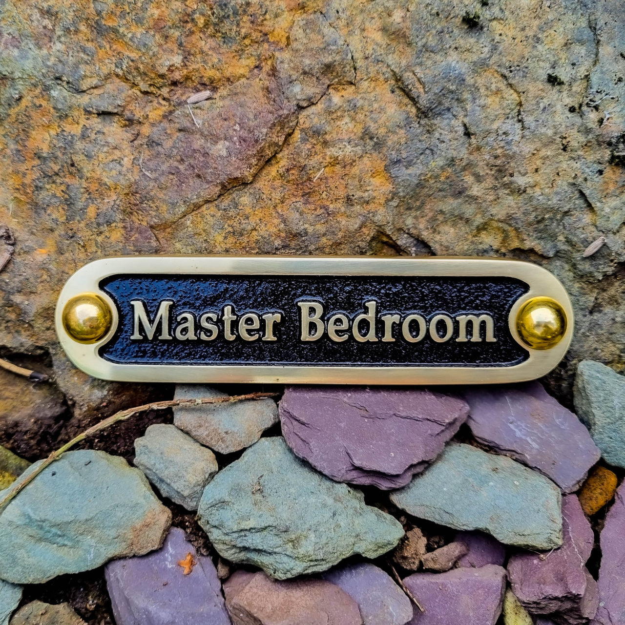 Personalised Traditional Door Sign - The Metal Foundry