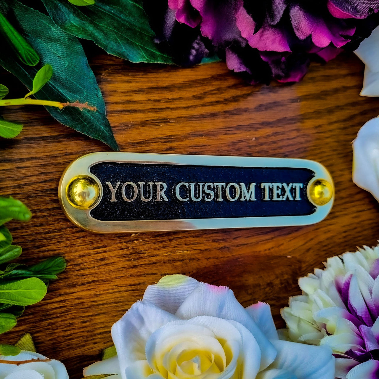 Personalised Traditional Door Sign - The Metal Foundry