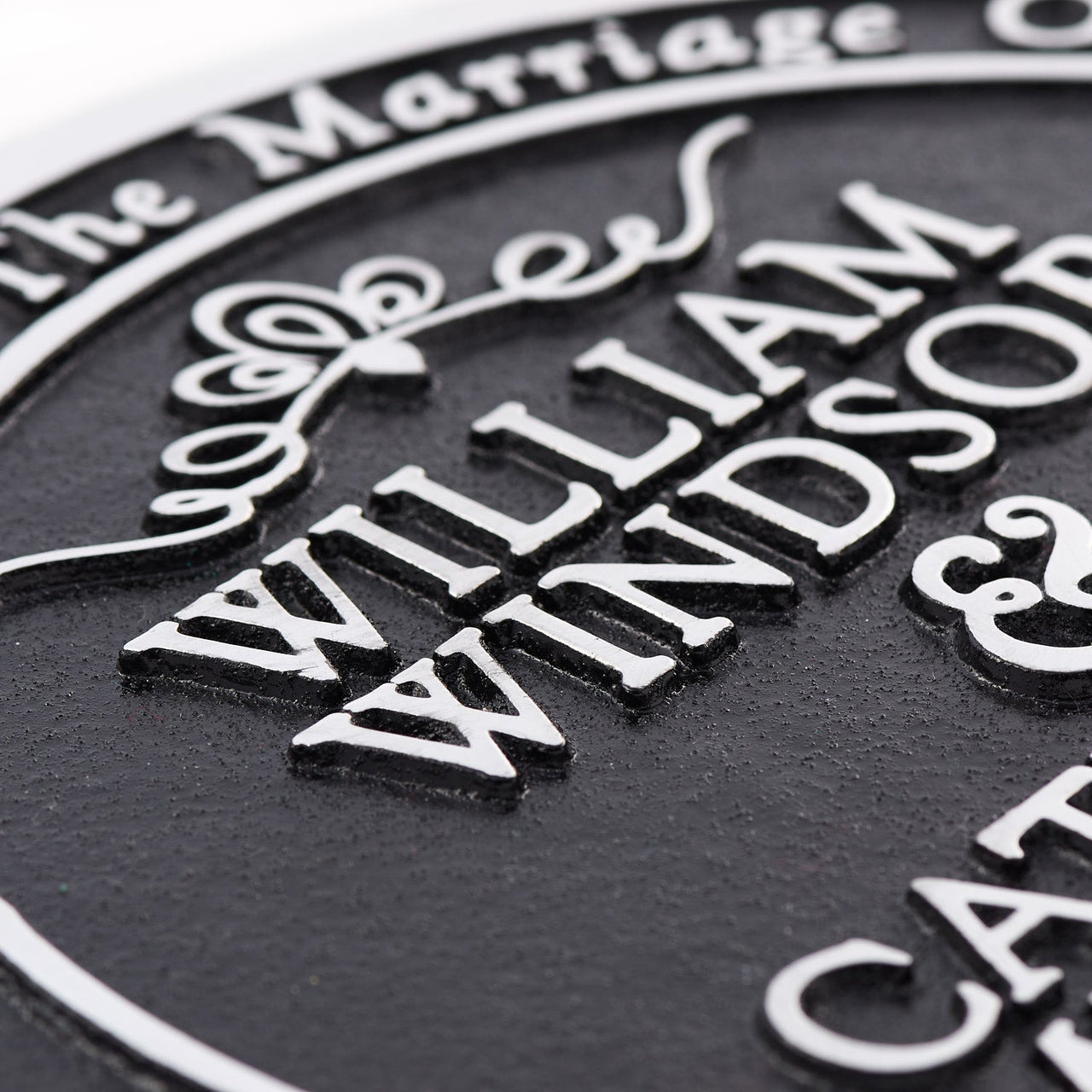 Personalised Wedding Gift Plaque - The Metal Foundry