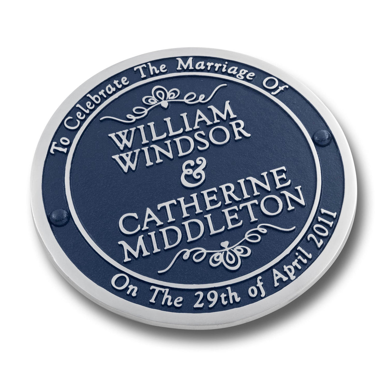 Personalised Wedding Gift Plaque - The Metal Foundry