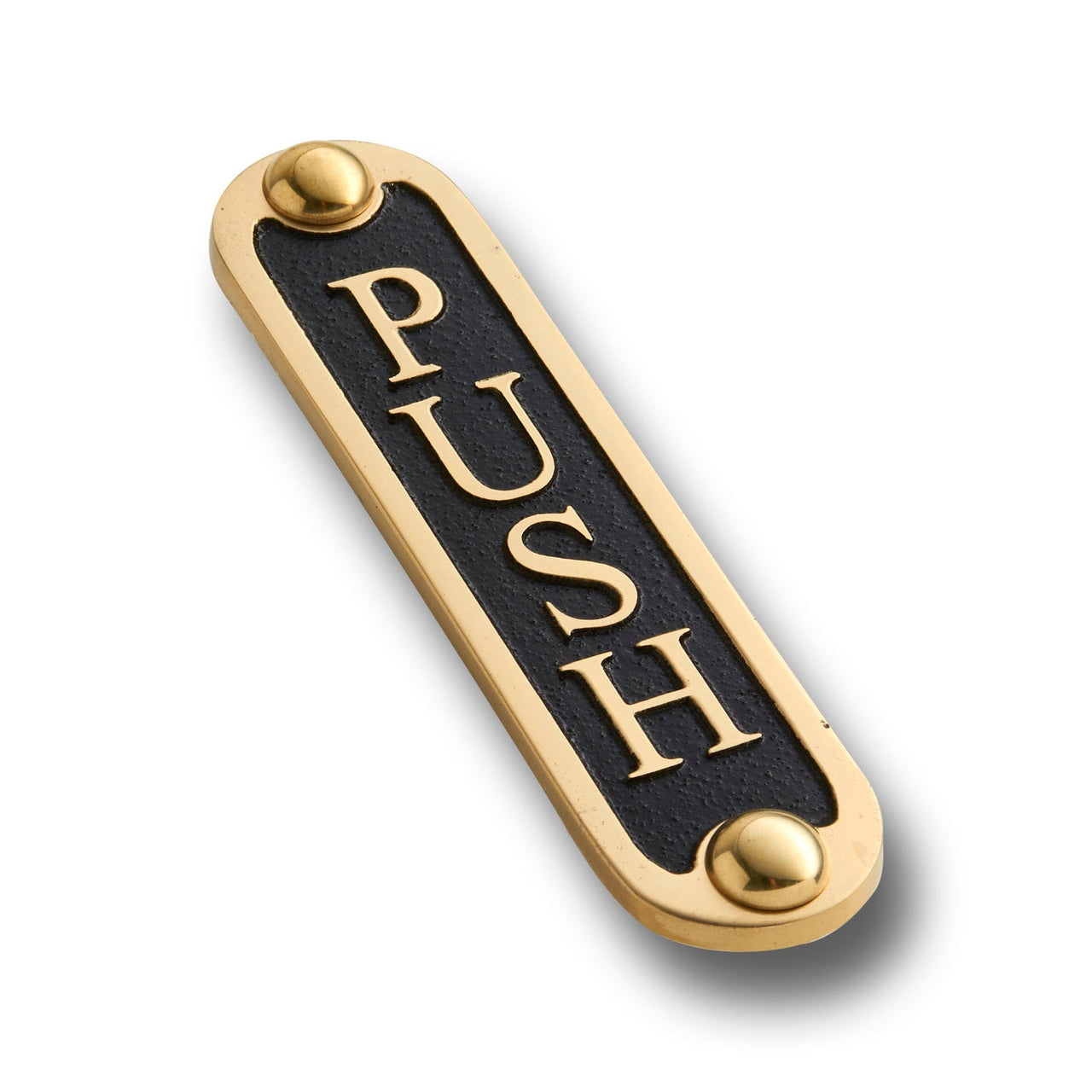 'PUSH' Door Sign - The Metal Foundry