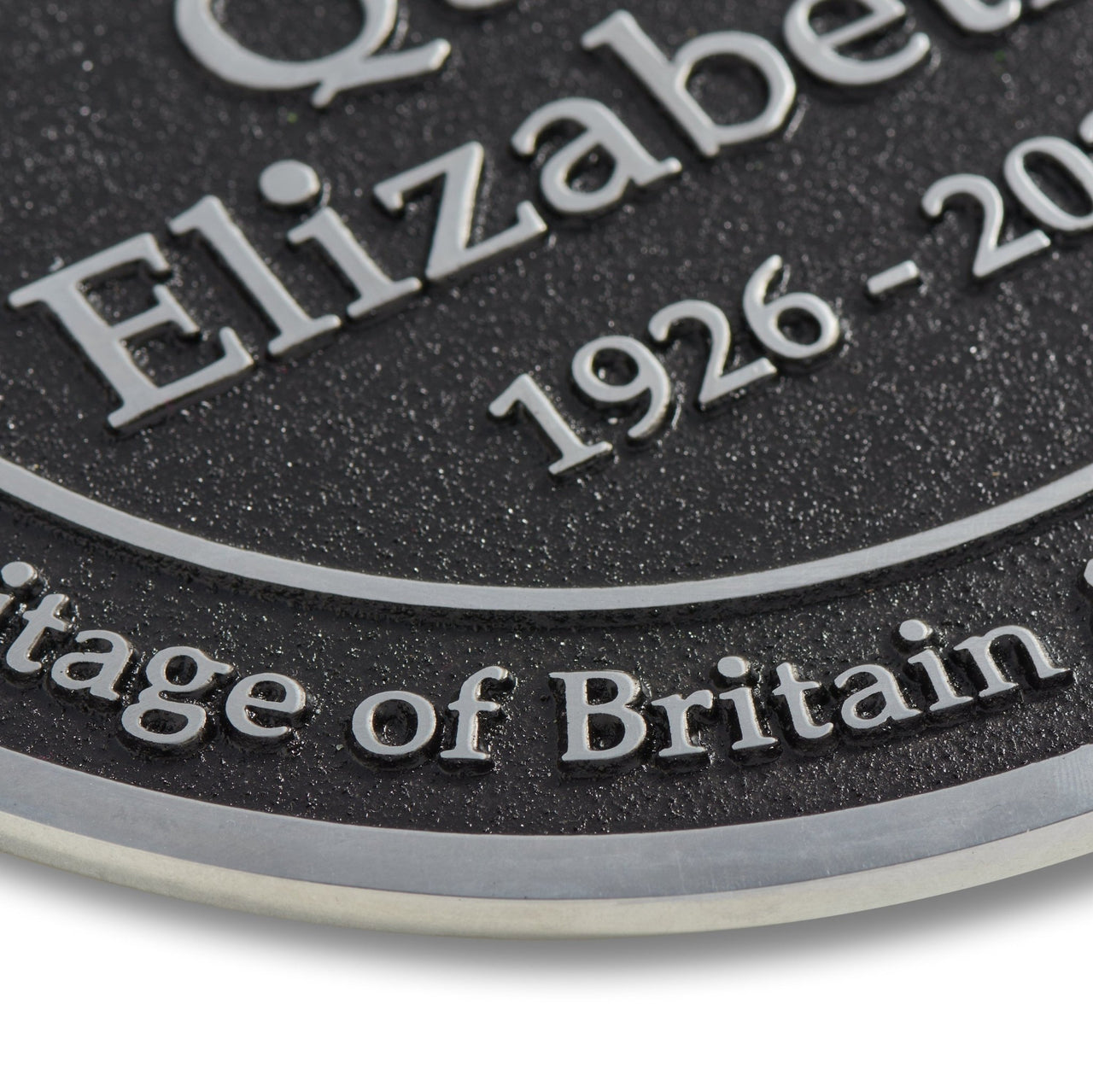 Queen Elizabeth II - Commemorative Plaque - The Metal Foundry