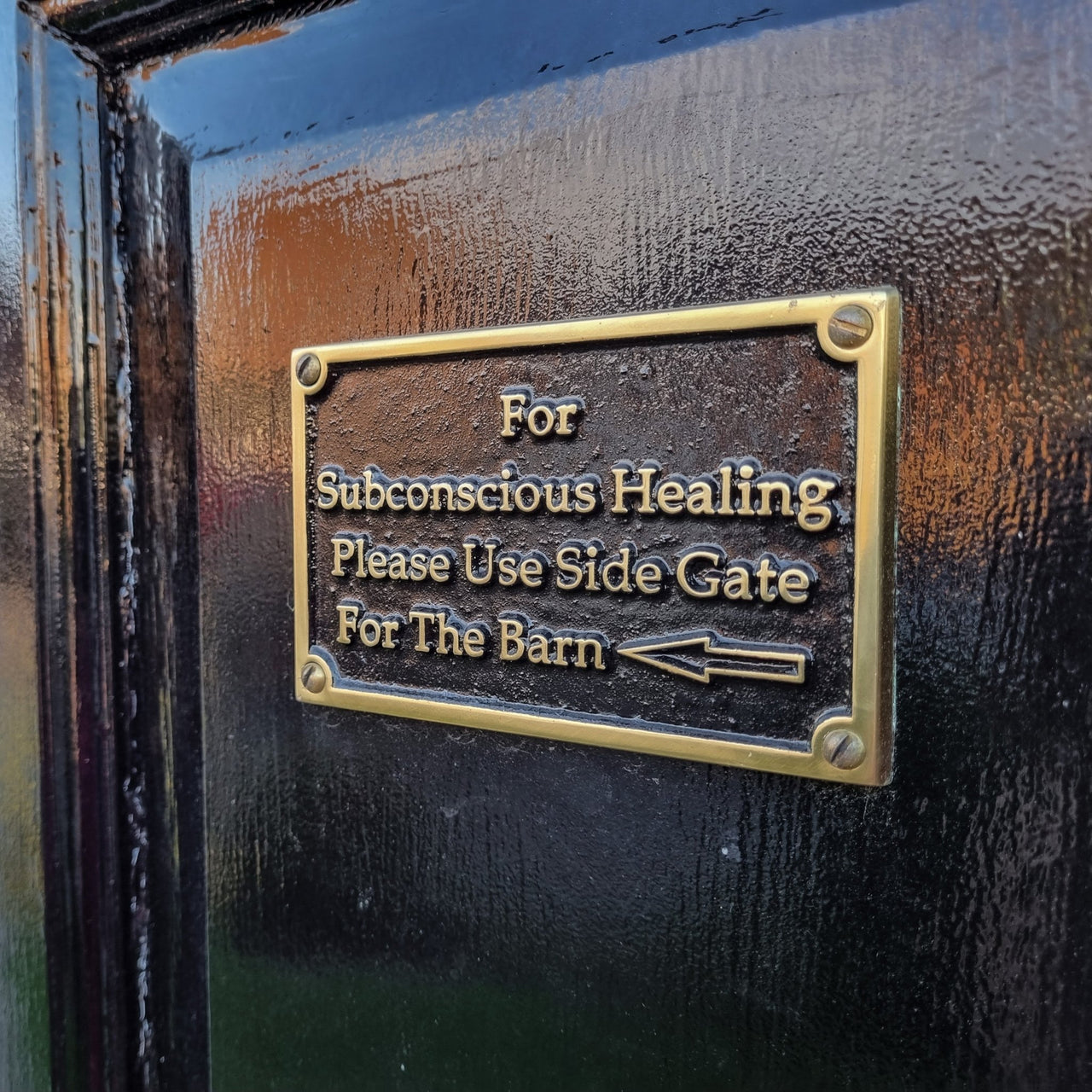 Small Custom Plaque Rectangular Sign 5